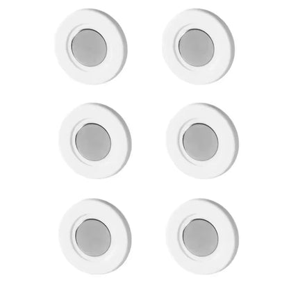 3-24pcs Magnetic Remote Control Holder Air Conditioning Remote Control Wall Storage Magnetic Hook Non Perforated Magnetic Buckle