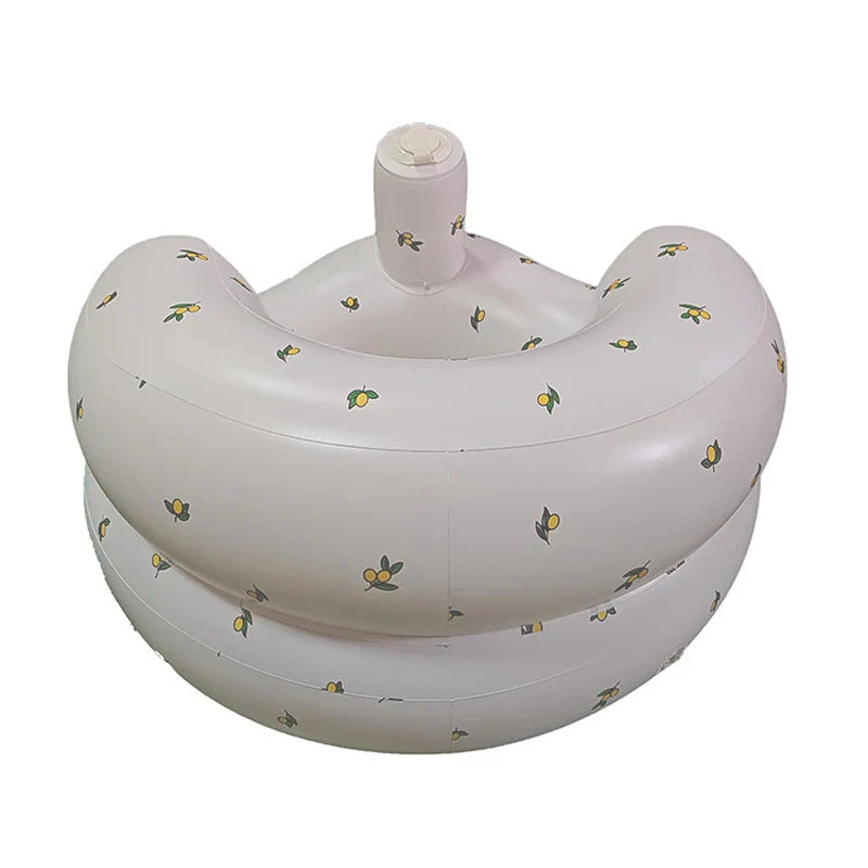 Inflatable Baby Sofa for Babies 3 Months & Up,Children Inflatable Sofa,Baby Seats for Infants, Blow Up with Built in Air Pump