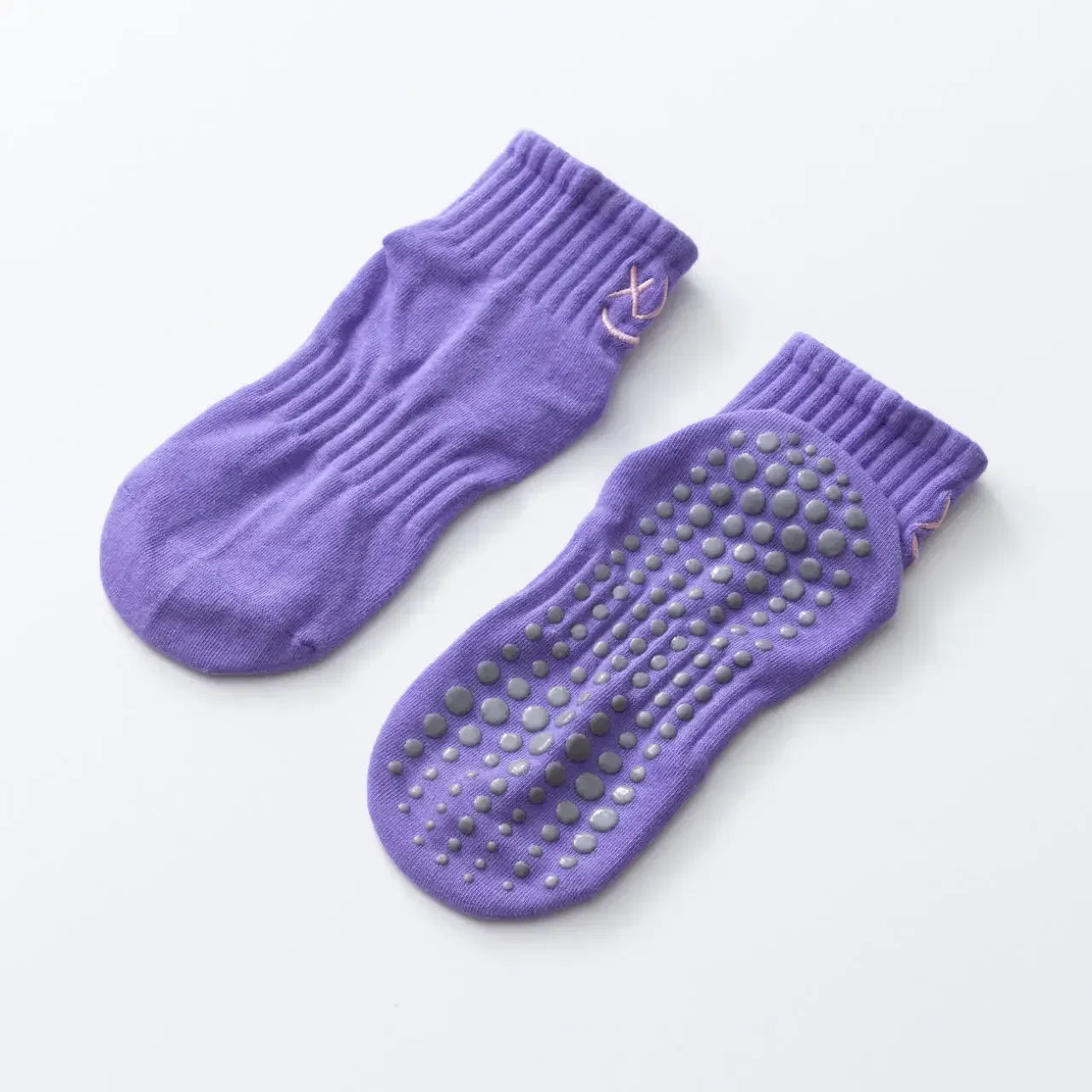 Simple Non-slip Breathable Yoga Socks Women Pilates Socks  Indoor Dance Fitness Gymnastics Professional Training Sports Socks