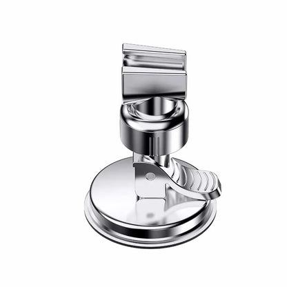 1-4Pcs Strong Vacuum Suction Cup Shower Rack Adjustable Handheld Shower Head Wall Mount Holder Rotating Bathroom Shower Base