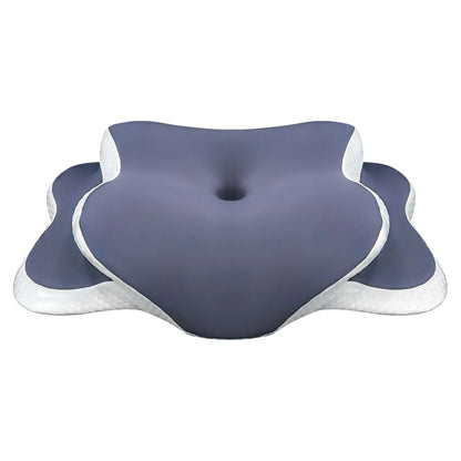 Memory Foam Pillow Cervical Pillow Neck Pain Relief Contour Ergonomic Orthopedic Neck Support for Side Back Stomach Sleeper Gift