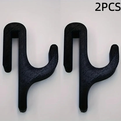 New Modern Plastic Shower Hook Suitable for 8mm Glass Doors Bathroom Organizer, Towels and Clothes Holder Bathroom Accessories