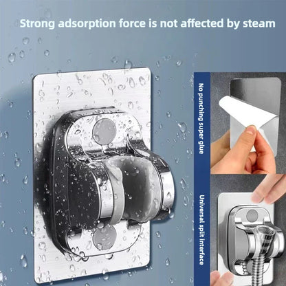5 Modes Pressure Boost Shower Head Multifunction Adjustable Large Water Shower Nozzle Massage Bathroom Accessory