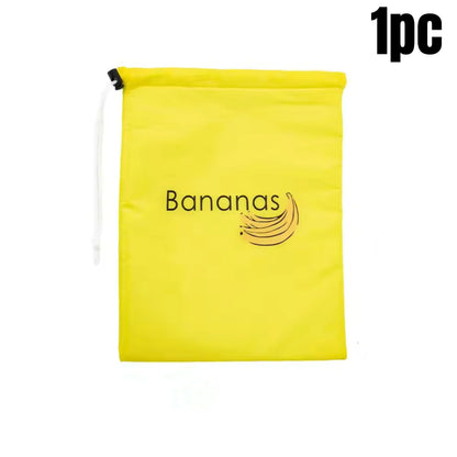 1/2/3/5pcs Yellow Banana Storage Bags Lettuce Storage Bag Prevents Odor 2 Weeks Fresh-keep Bundle Insulated Aluminum Film Bags