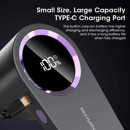 Portable Electric Lint Remover with LED Display USB Rechargeable Sweater Shaver Household Clothes Hair Ball Trimmer