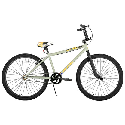 Hiland BMX Bike,24 26 inch,Beginner-Level to Advanced Riders with 2 Pegs,Kid’s Adults Bicycles, Multiple Colors
