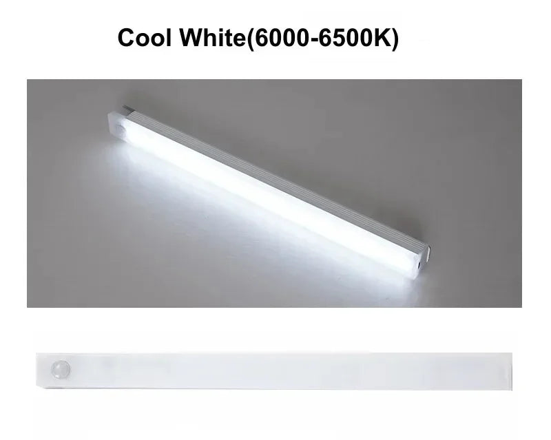 PIR Motion Sensor Portable Rechargeable Led Lamp Portable Indoor Lighting USB Lamps Lights Battery Light