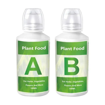 Fertilizer A and B Hydroponic Garden Plant Food Plant Fertilizer For Flowers Vegetables Grass Nutrients Garden Plant Using