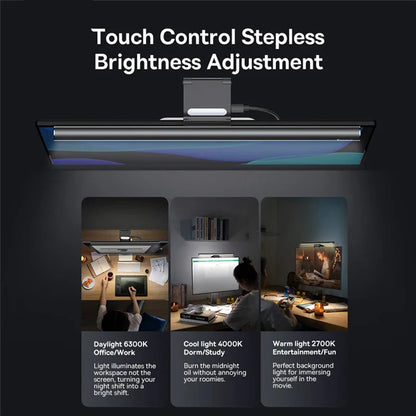 Baseus Screen Light Desk Lamp Computer Light Screen Hanging Light New Table Lamp LCD Monitor Laptop Light USB Study Read Lamp