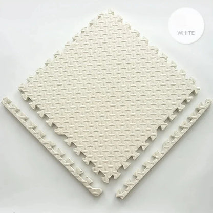 30*30cm Thick Baby Mat EVA Leaf Pattern Fitness Floor Mat Yoga Fitness Non-slip Interlocking Carpet Room Decorative Floor Tile