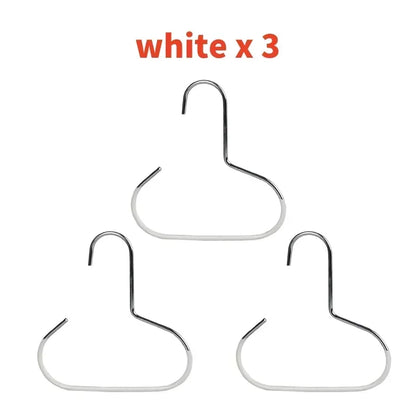 Durable Circle Ring Hat Hanger Non-marking Non-slip Hat Storage Hook Scarf Towel Tie Hanging Rack Hats Display Rack Saving Space