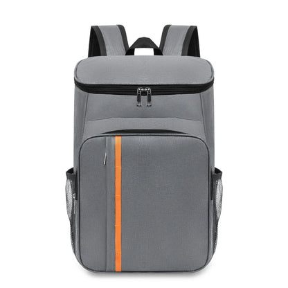 1pc Shoulder Insulation Bag Multifunctional Outdoor Picnic Insulation Fresh-keeping Backpack Leak-proof Ice BagTravel Essentials