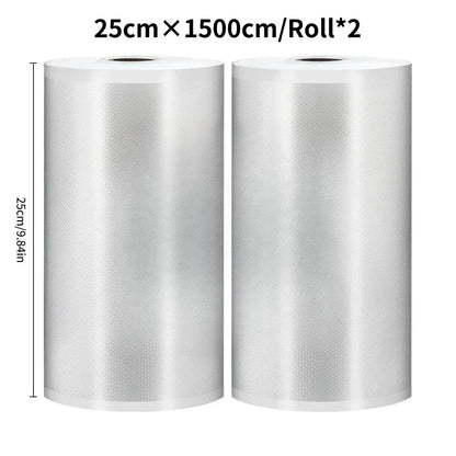 Kitchen Food Vacuum Sealer Bag Sous Vide Storage Bags For Vacuum Packaging 12/15/20/25/30cm*1500cm/Rolls