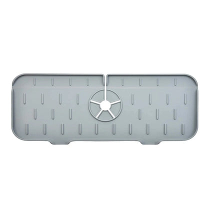 Kitchen Gadgets Silicone Faucet Absorbent Pad Shelf Sink Splash Catcher Countertop Protective Mat Bathroom Drain Mat Acceesories