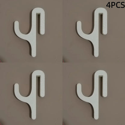 New Modern Plastic Shower Hook Suitable for 8mm Glass Doors Bathroom Organizer, Towels and Clothes Holder Bathroom Accessories