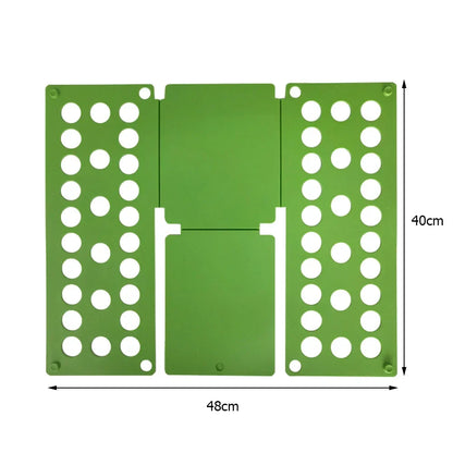 Plastic Folding Clothes Board Easy and Fast Kids Laundry Folder Folding Shirt Board Home Storage Tools for Quick Folding Clothes