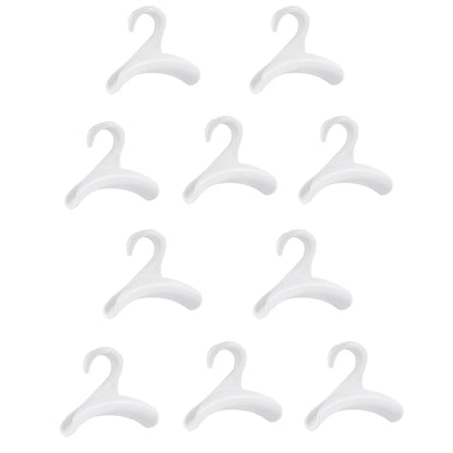 5pcs/set Arch Coat Rack Hook Bag Holder PP Material for Home Closet Storage Hat Scarf Shawl Purse Handbag Organizer Hooks