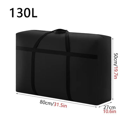 Extra Large Waterproof Moving Luggage Bags Laundry Shopping Bag foldable luggage travel bag Large Capacity Quilt Organizer