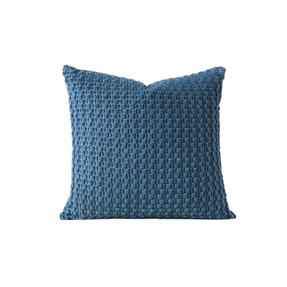 1pc Soft Boho style modern double-sided design pillows cover, Farmhouse Neutral Decorative Home Decor Striped Corduroy Square