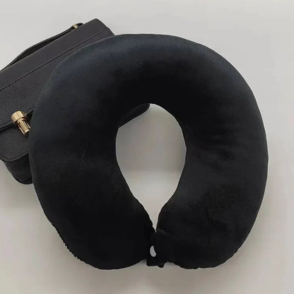 U-Shaped Neck Pillow for Cervical Support Portable Travel Pillow for Sleeping and Car Rides Massage Pillow for Naps PP Cotton U-