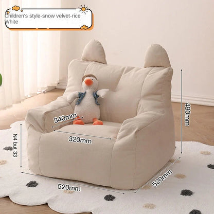 K-STAR Cute and Lazy Sofa Mini Casual Seat Cartoon Children's Sofa Reading Men and Women Simple Sofa Baby Sofa 2024 dropshopping