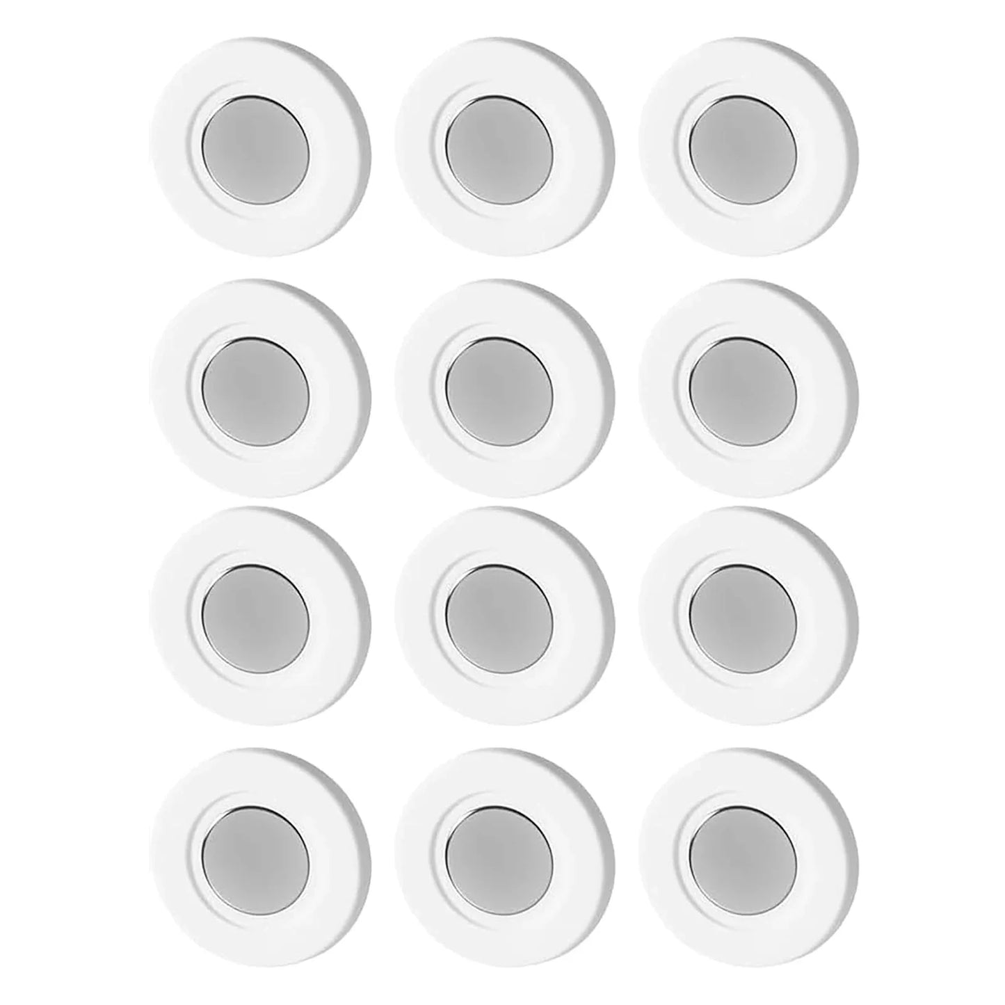 3/6/12Pcs Strong Magnetic Remote Control Holder Wall Mount Adhesive TV/Air Conditioner Remote Control Holder For Home Office