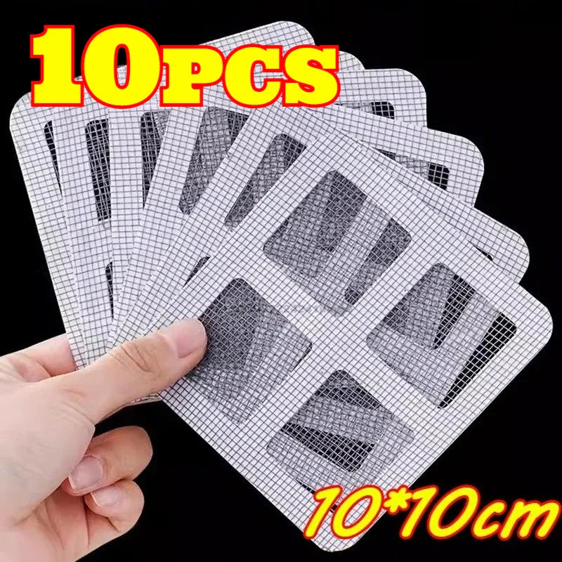 5-20Pcs Disposable Floor Drain Sticker Shower Drain Hair Catcher Cover Sink Strainers Hair Filters Bathtub Mesh Filter Sticker