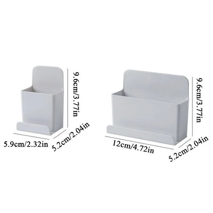 Room Organizer Wall Shelf  Key Sundries Storage Rack Remote Holder No Punching Key Sundries Classic Multi-function Organizer 선반