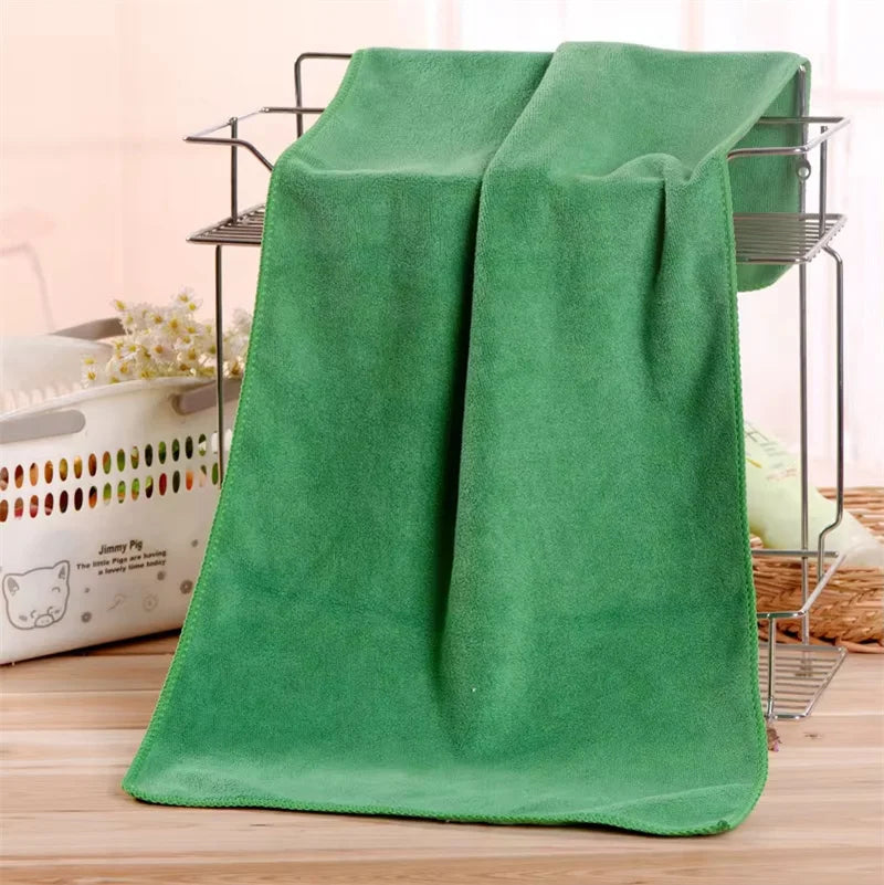 A big towel Beauty salon adult thickening large bath towels that soft absorb water do not shed hair multi-purpose micrmicrofiber