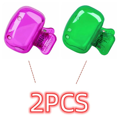 1PCS Travel Toothbrush Head Covers Toothbrush Protector Cap Brush Pod Case Protective Portable Plastic Clip For Household Travel