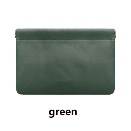 Fashion PU Leather Storage Bag Automatic Closure Waterproof Purse Portable Earphone Charging Line Cosmetic Lipstick Jewelry Bag