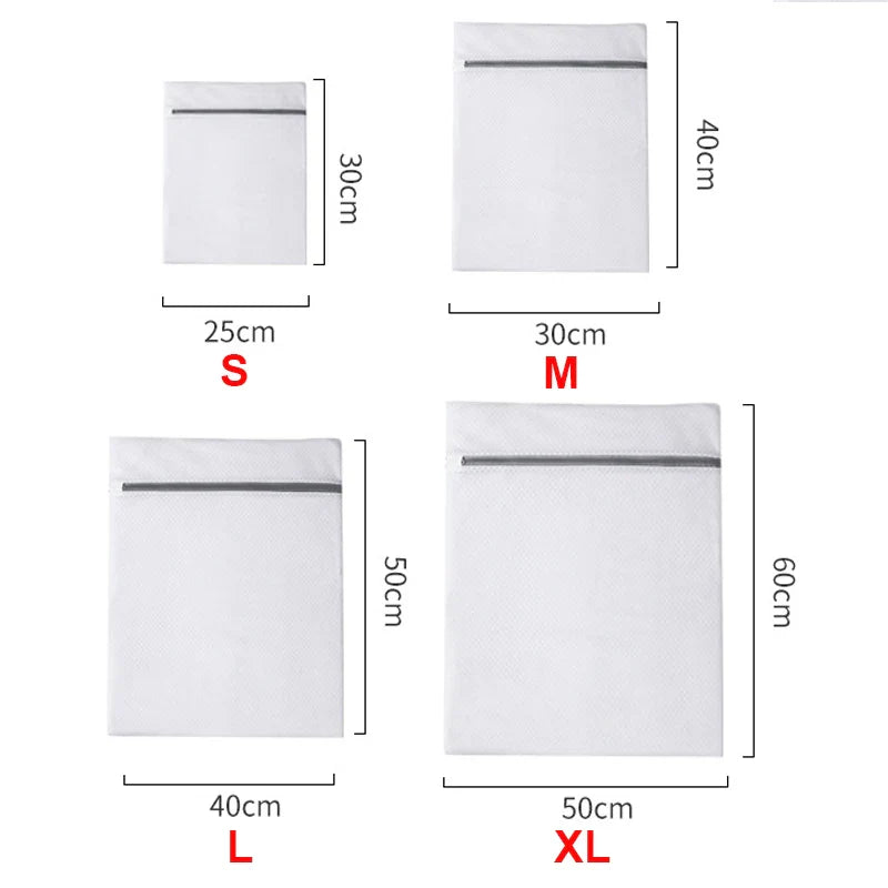 4PCS/1PC/1 Set Mesh Laundry Bag Laundry Wash Bags Coarse Net Laundry Basket Laundry Bags for Washing Machines Mesh Bra Bag