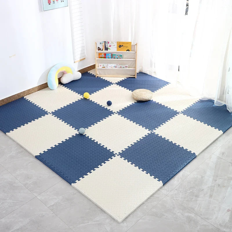 16PCS 30x30cm EVA Puzzle Mat – Thick Baby Play Mat for Kids, Non-Slip & Waterproof Crawling Floor Tiles, Interlocking Foam Rug