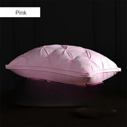 95% Goose Down Pillow White Cotton PillowCover Rectangle Bedroom Sleep 5-Star Hotel Pillow Low-Mid-high Pillows for Sleeping