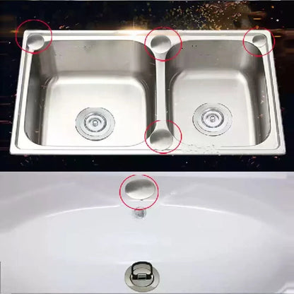 Kitchen Sink Tap Hole Blanking Plug Stopper Basin Cover 45mm Kitchen Sink Hole Cover Faucet Hole Cover