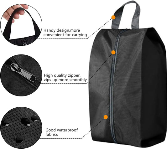 3PCS Shoe Storage Bags Dust-proof Shoe Cover Travel Portable Bag Household Moisture-proof and Mildew-proof Shoe Storage Bag