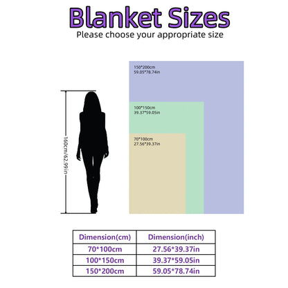 ltra-Soft 3D Plush 1pc Luxurious Fleece Blanket - Dense Weave for Exceptional Warmth, Cozy Flannel Throw