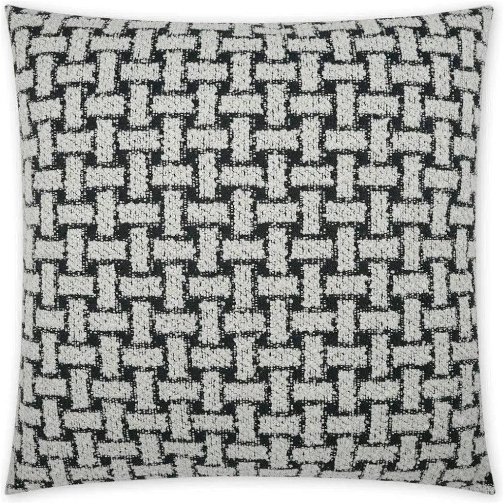Sheltingham Traditional Black Large Throw Pillow Insert