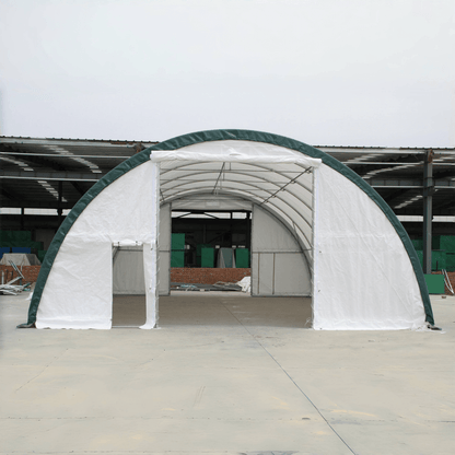 W30'xL40'xH15' Single Truss Arch Storage Shelter