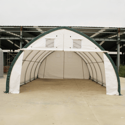 W20'xL42'xH12' Single Truss Arch Storage Shelter