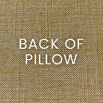 Slip Knot Charcoal Gold Taupe Large Throw Pillow Insert