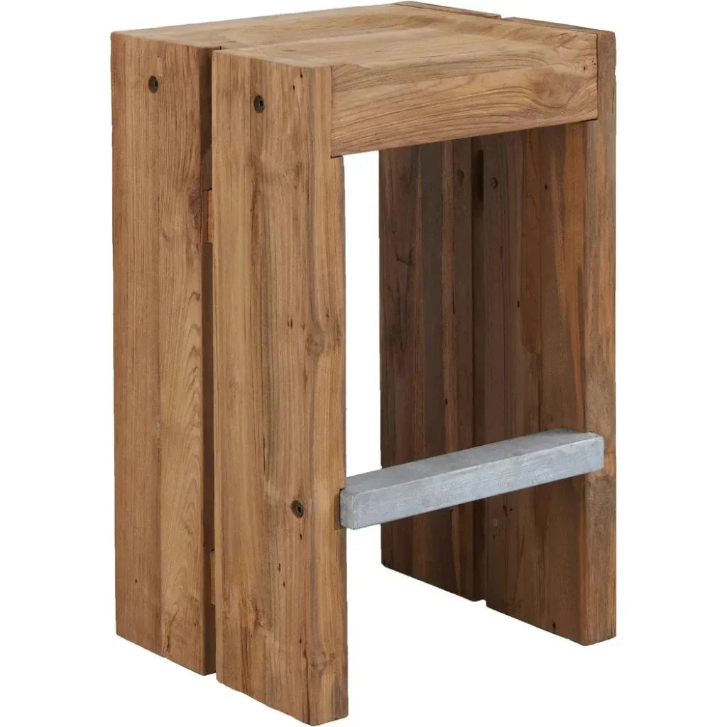 Solo Bar Stool Set of Two -Brown Outdoor Bar Stools