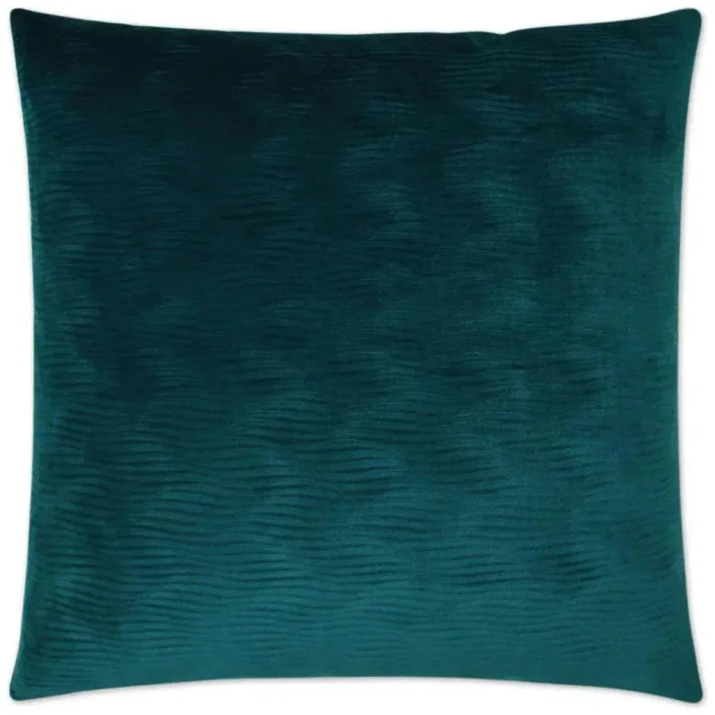 Stream Solid Turquoise Teal Large Throw Pillow Insert