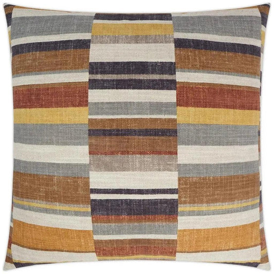 Tumbler Western Chic Abstract Brown Large Throw Pillow