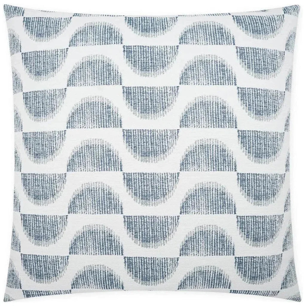 Ullman Cobalt Geometric Blue Large Throw Pillow Insert
