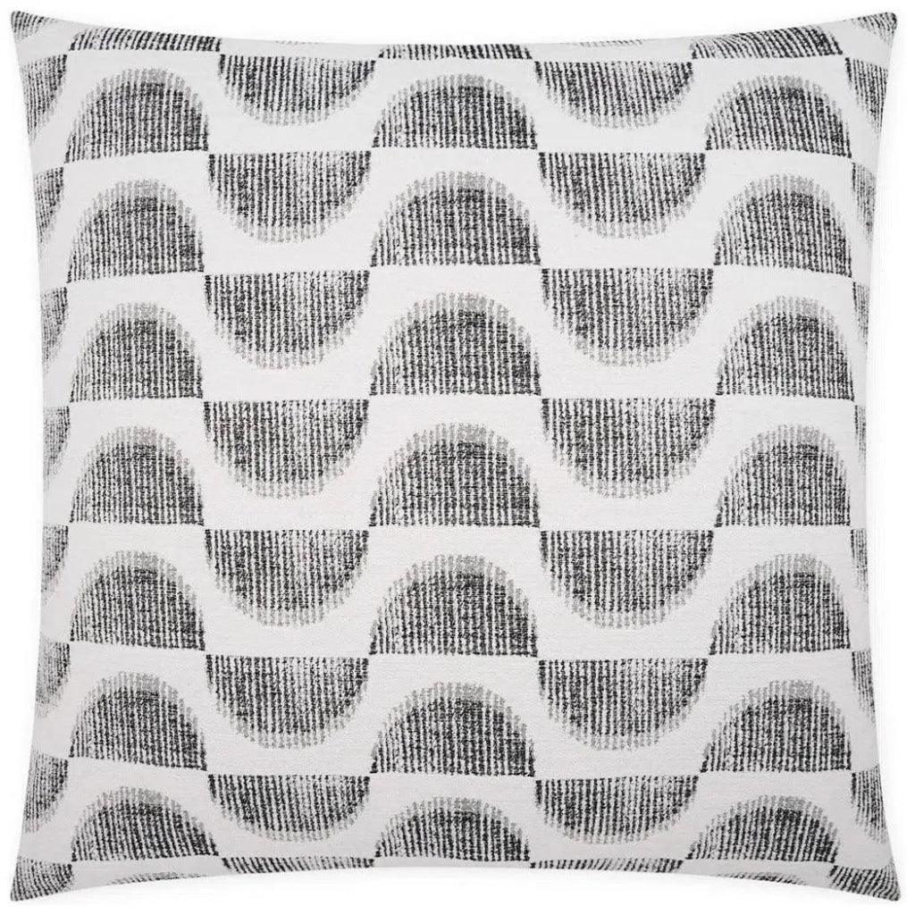 Ullman Domino Geometric Black Large Throw Pillow Insert