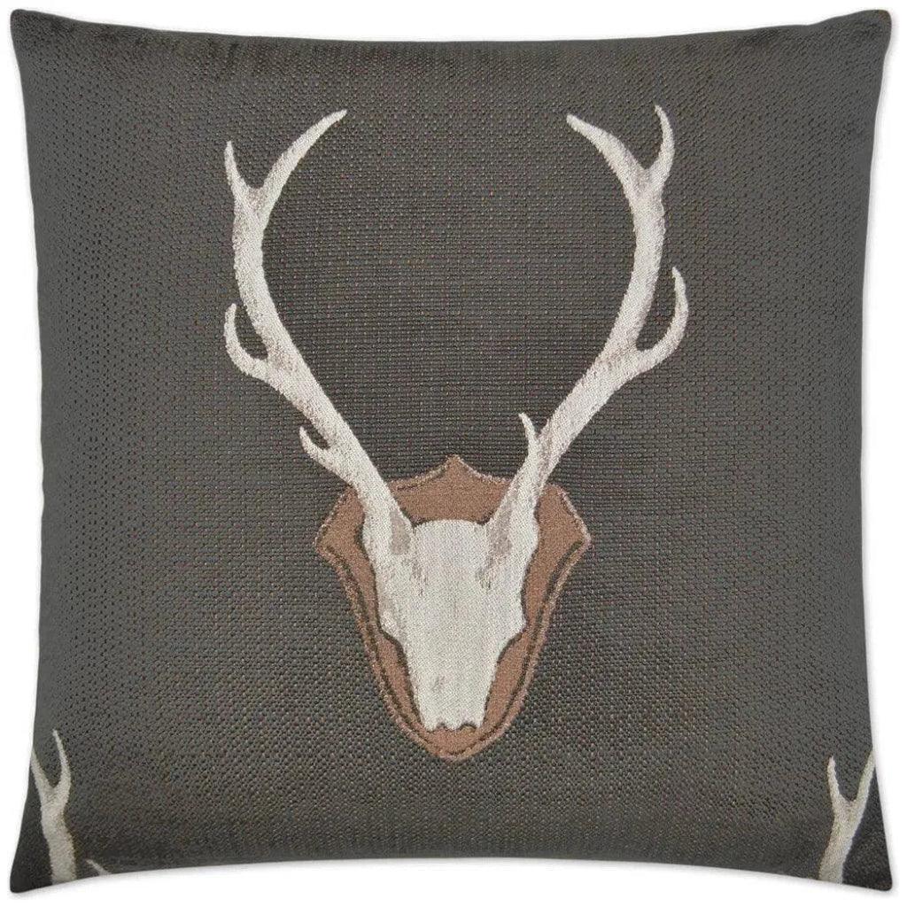 Uncle Buck Grey Large Throw Pillow Insert