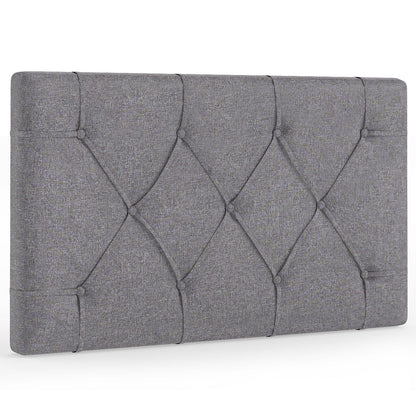 Upholstered Headboard for Twin Size Bed with Fabric Upholstery