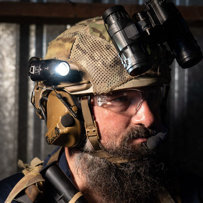 Thyrm VariArc | 360 Degree Helmet Light Mount with Integrated Picatinny Rail
