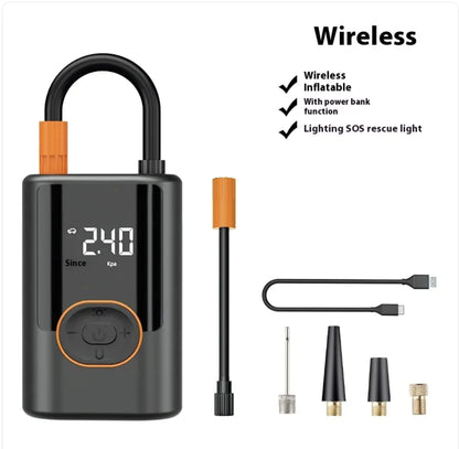 High-Pressure Car Inflator with Fast Charging